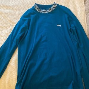 Stussy graphic collar longsleeeve